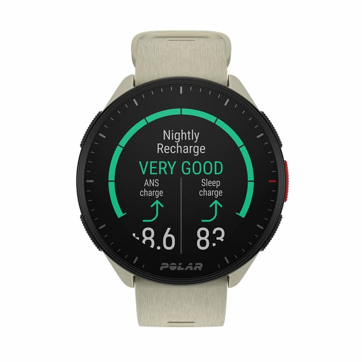 Karóra Sport Polar Fehér 1,2"